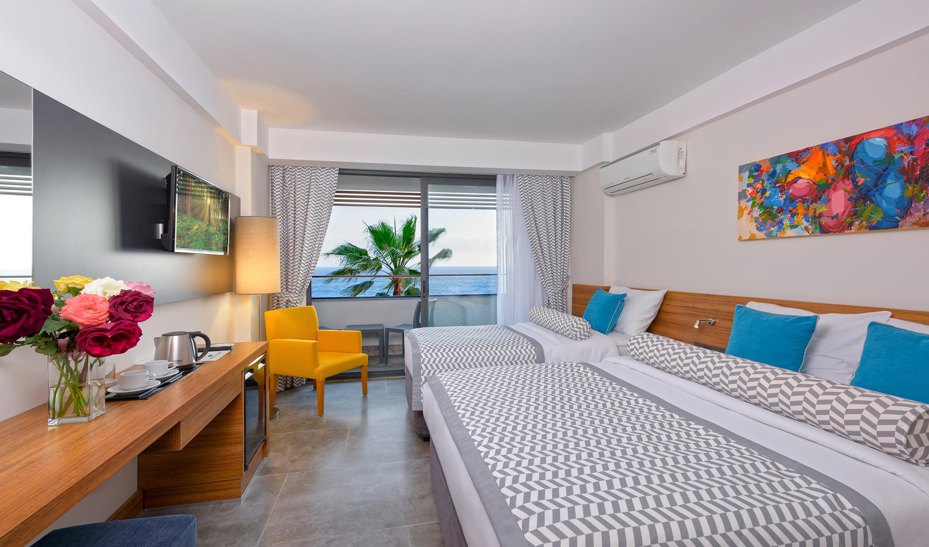 Floria Beach Hotel Алания Экстерьер фото