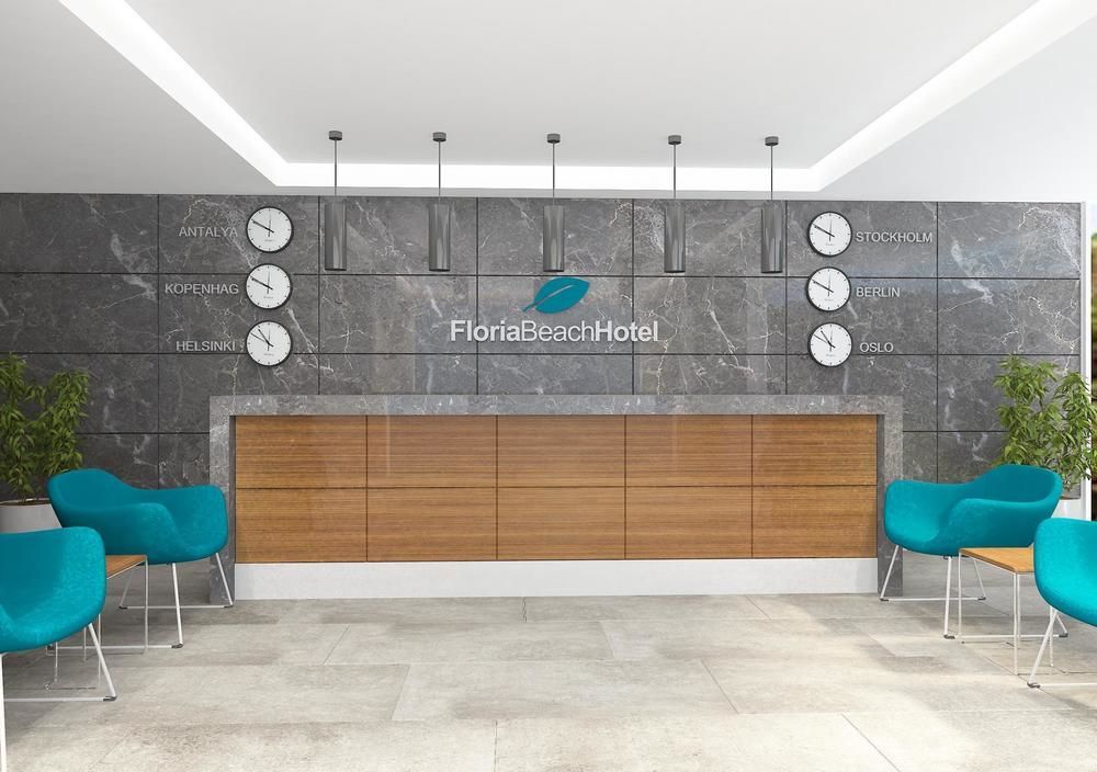 Floria Beach Hotel Алания Экстерьер фото